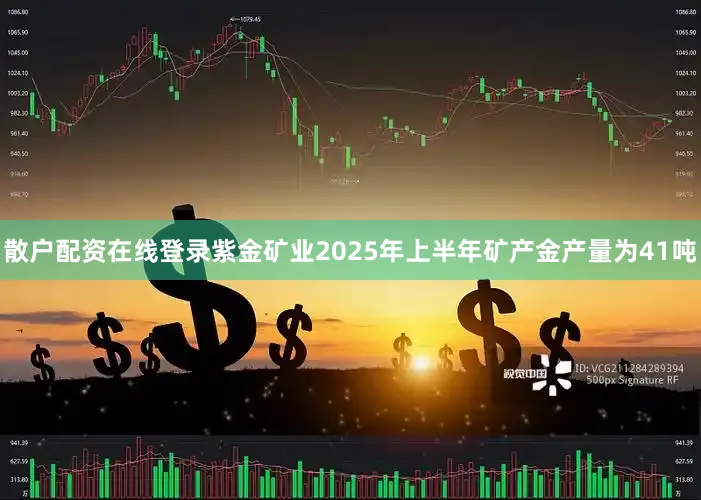 散户配资在线登录紫金矿业2025年上半年矿产金产量为41吨
